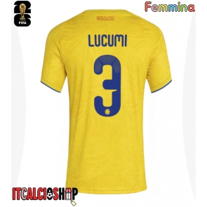 Colombia Jhon Lucumi #3 Prima Maglia Femmina Mondiali 2026 Manica Corta